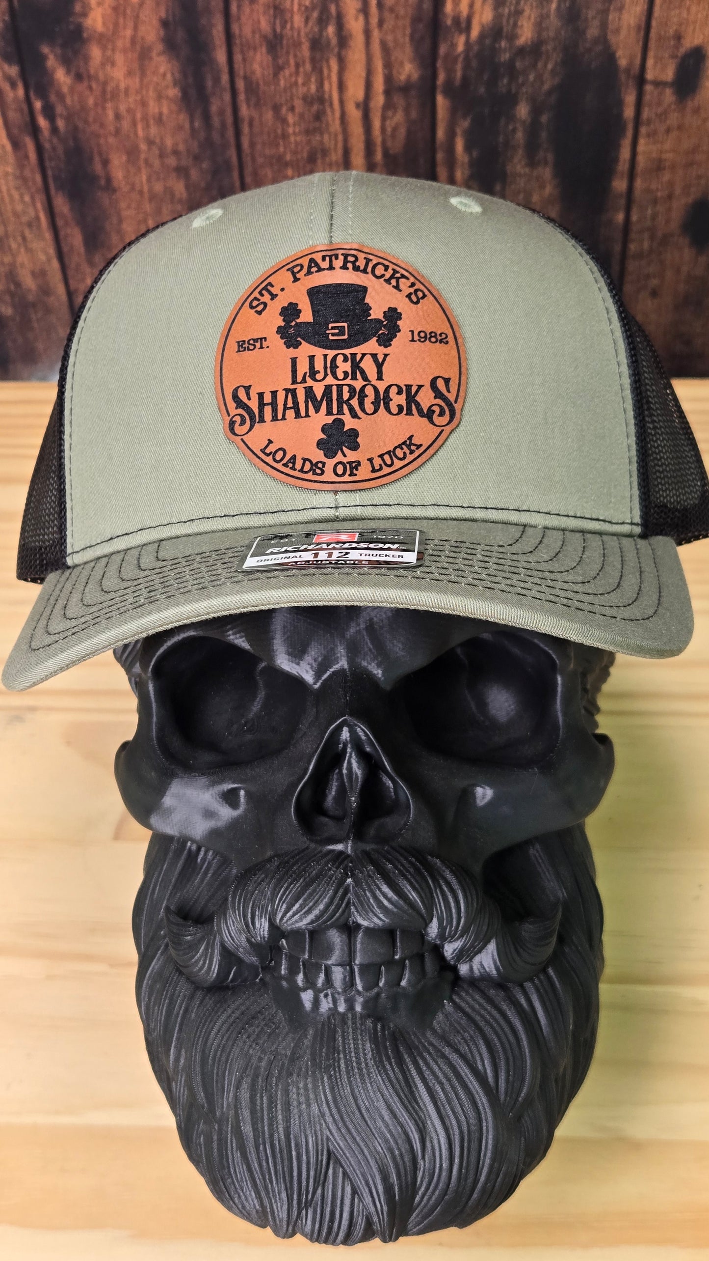 Lucky Shamrock🍀 Patch Trucker Hat