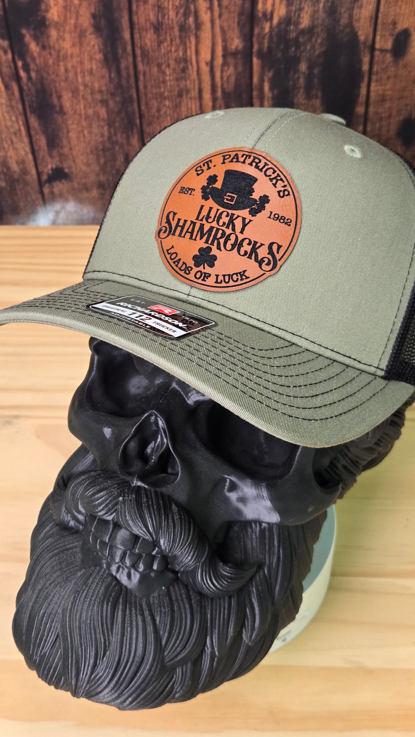 Lucky Shamrock🍀 Patch Trucker Hat