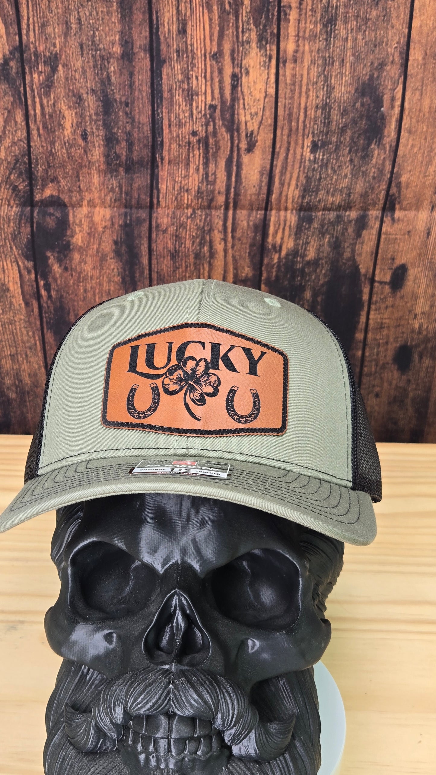 Lucky Shamrock Patch Hat☘️