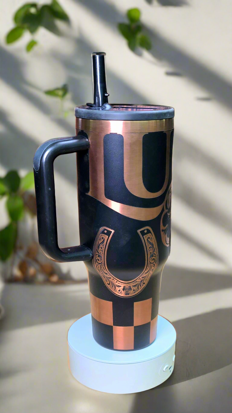 Lucky Shamrock 40oz Tumbler