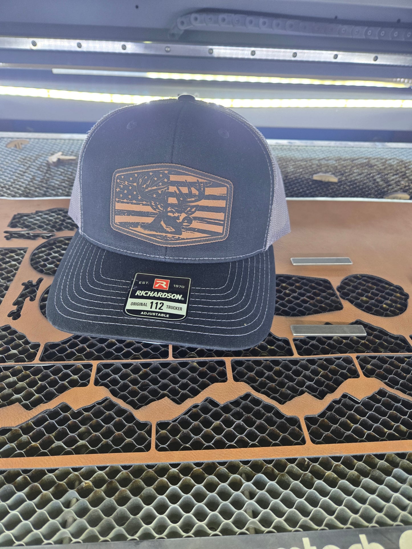 American Whitetail Buck Patch Hat