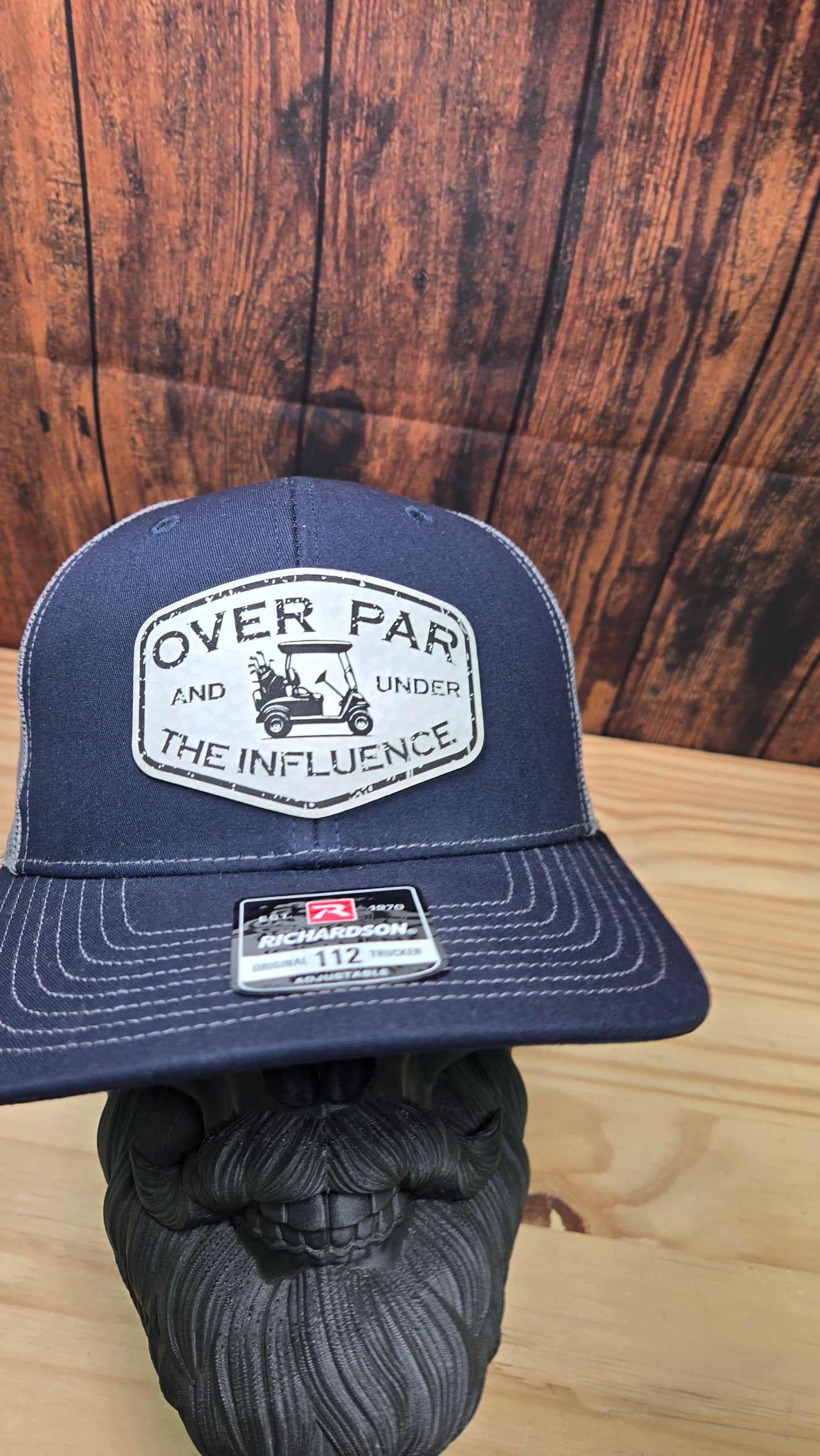 "Over Par Under the Influence" Richardson 112 Trucker Hat
