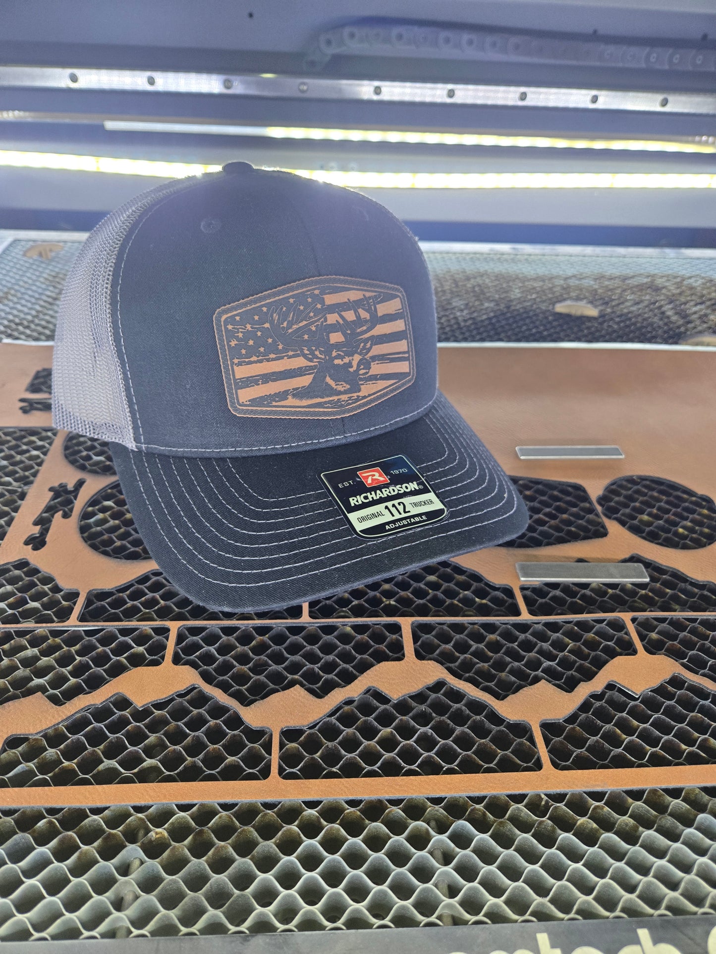 American Whitetail Buck Patch Hat