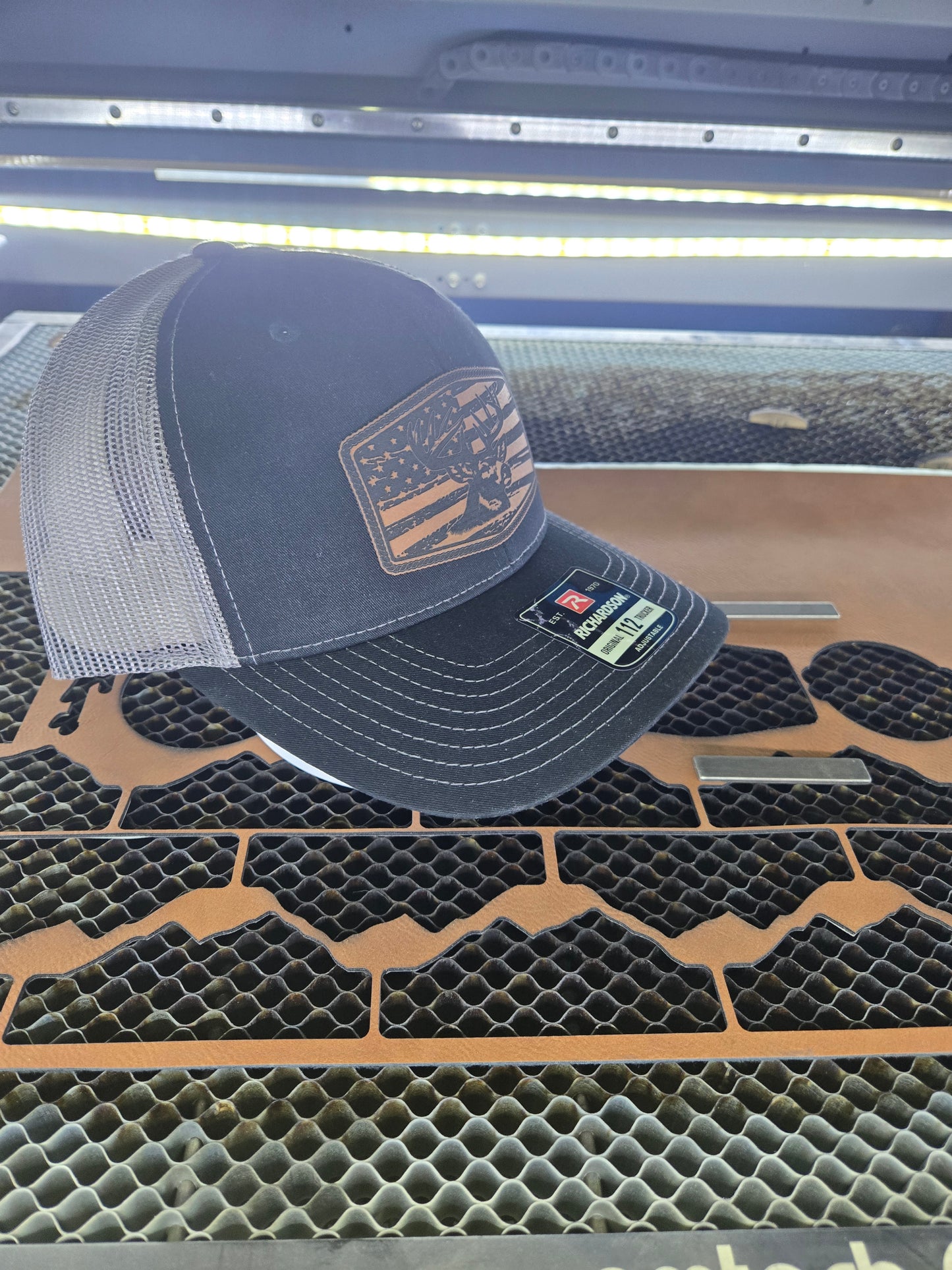 American Whitetail Buck Patch Hat