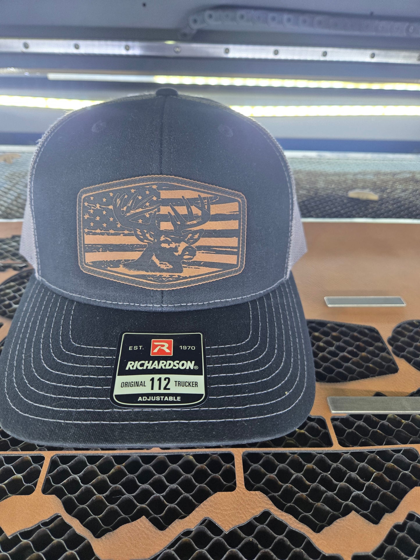 American Whitetail Buck Patch Hat