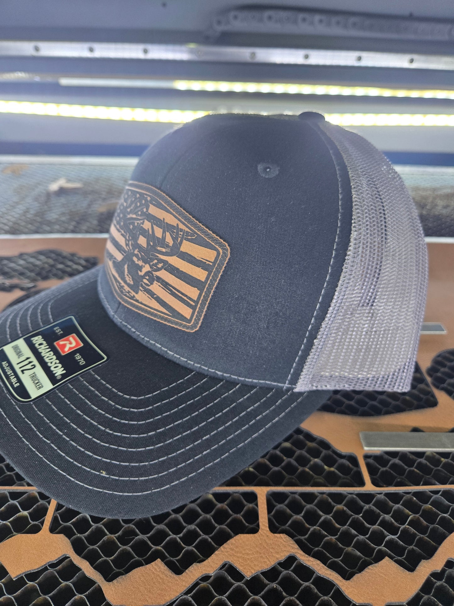 American Whitetail Buck Patch Hat