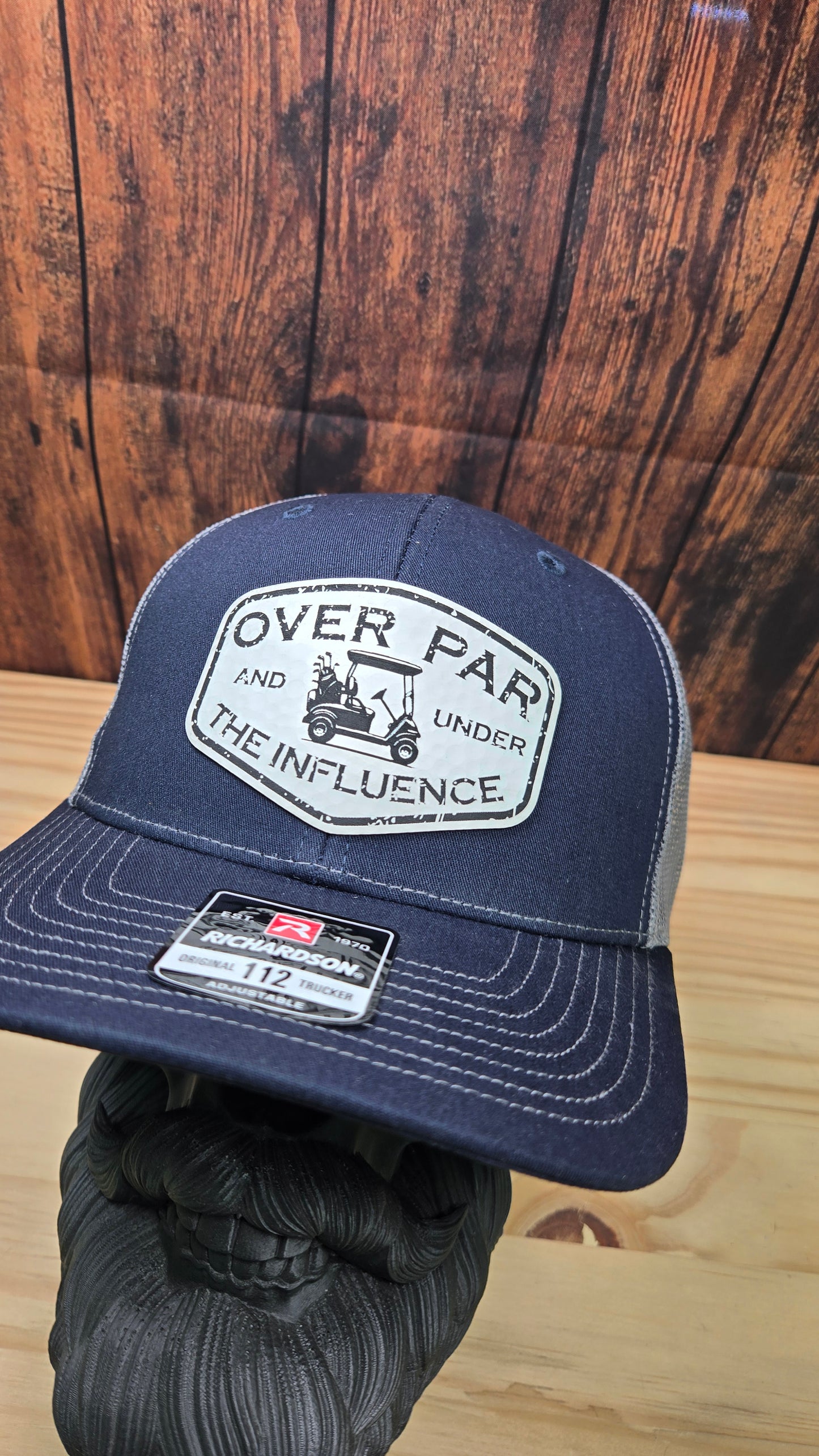 "Over Par Under the Influence" Richardson 112 Trucker Hat