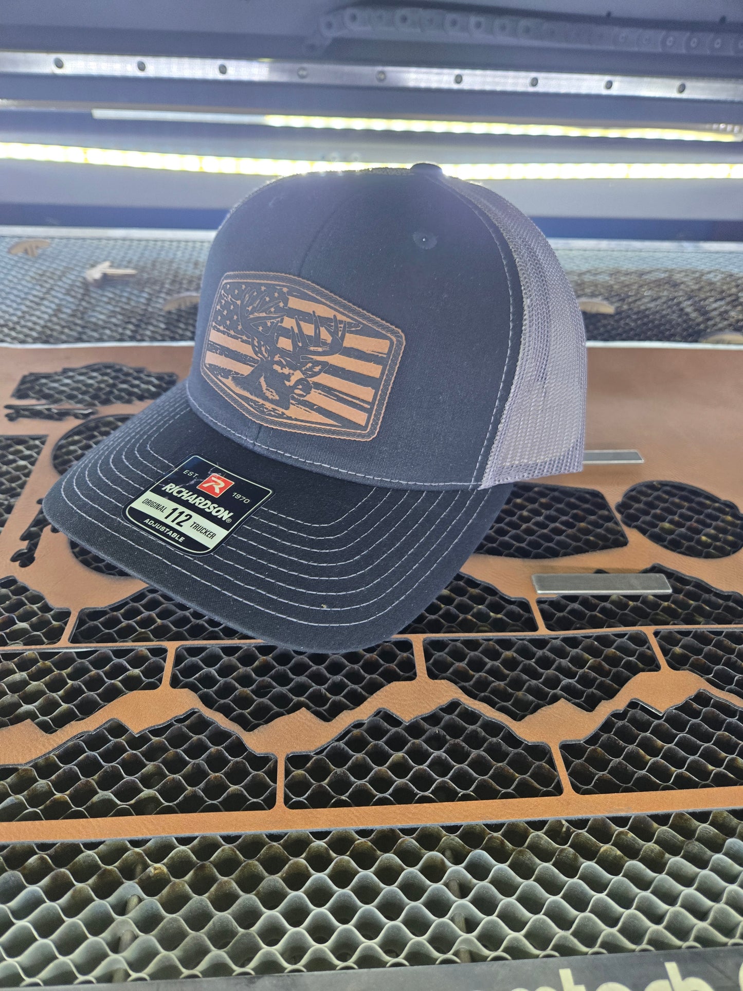 American Whitetail Buck Patch Hat