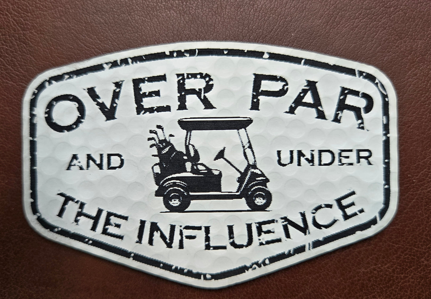 "Over Par Under the Influence" Richardson 112 Trucker Hat