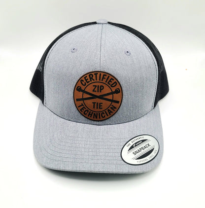 Certified Zip Tie Technician Patch Hat