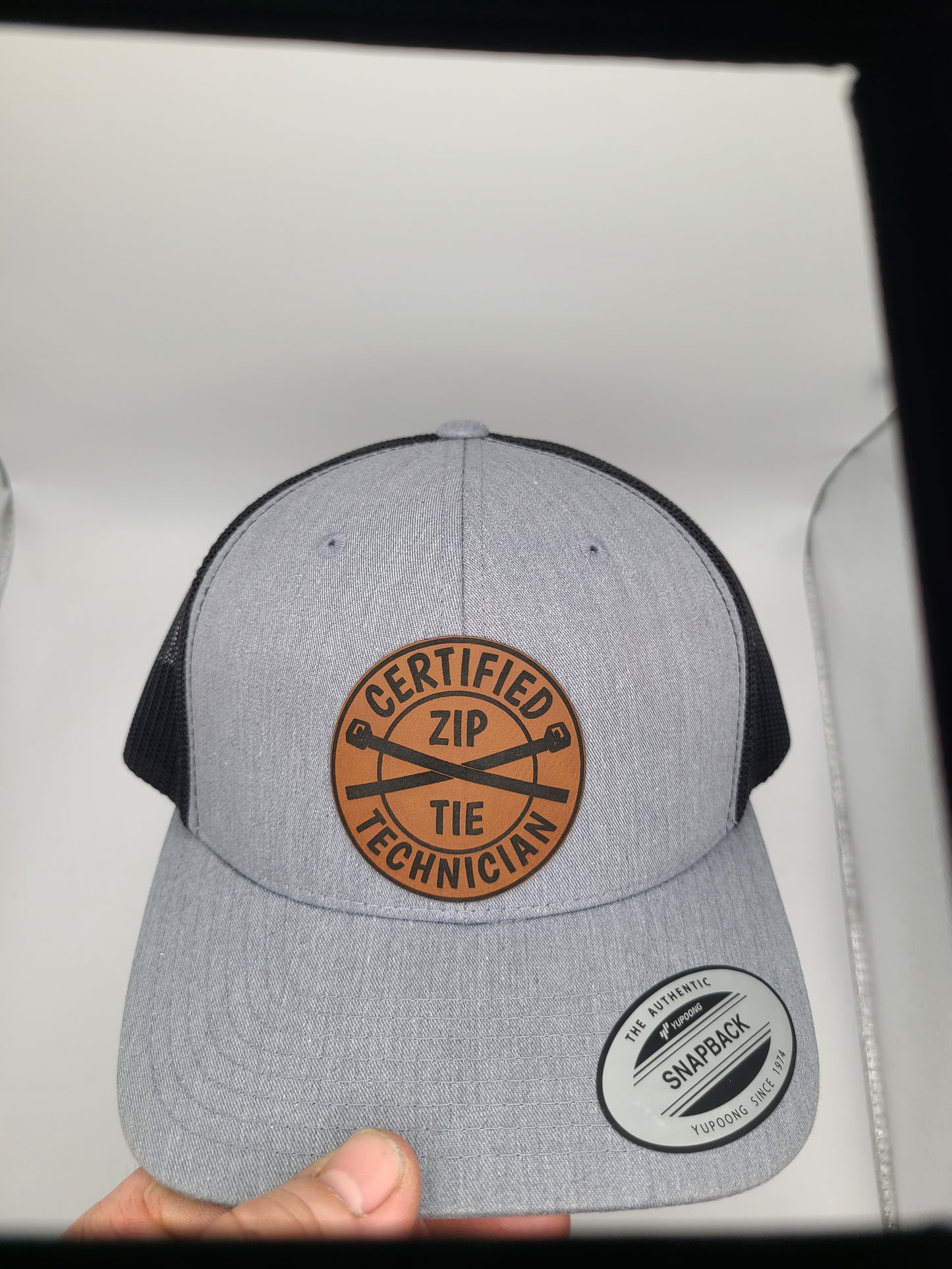 Certified Zip Tie Technician Patch Hat