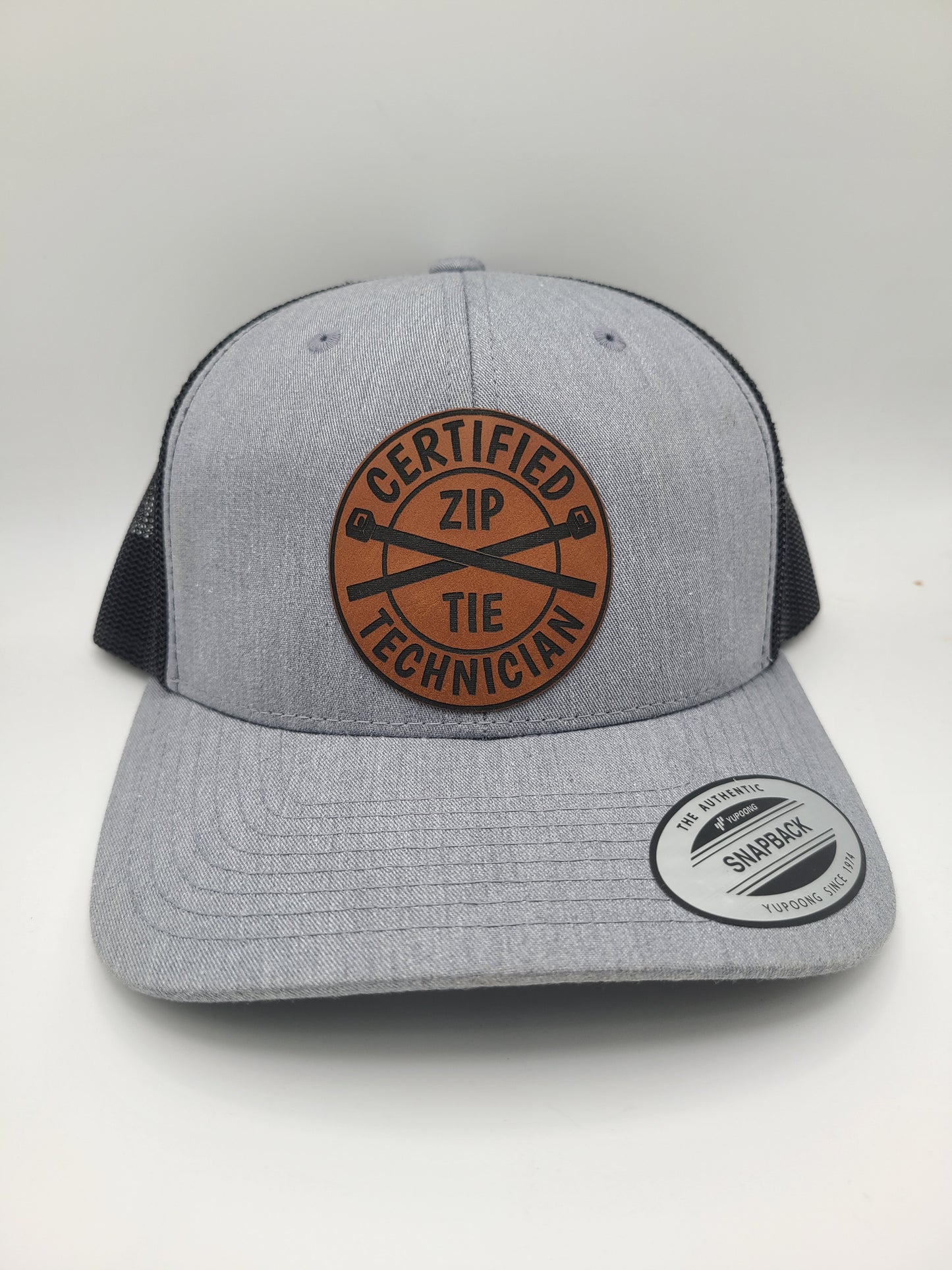 Certified Zip Tie Technician Patch Hat