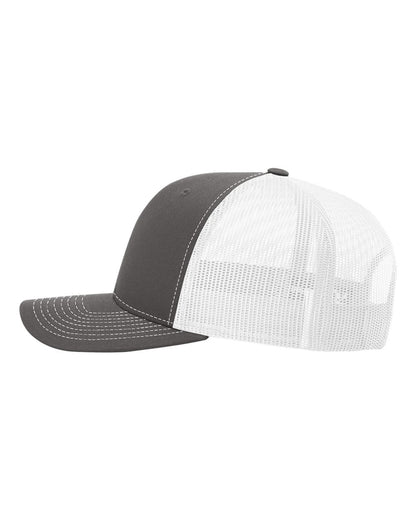Richardson 112 hat - Charcoal Grey/White