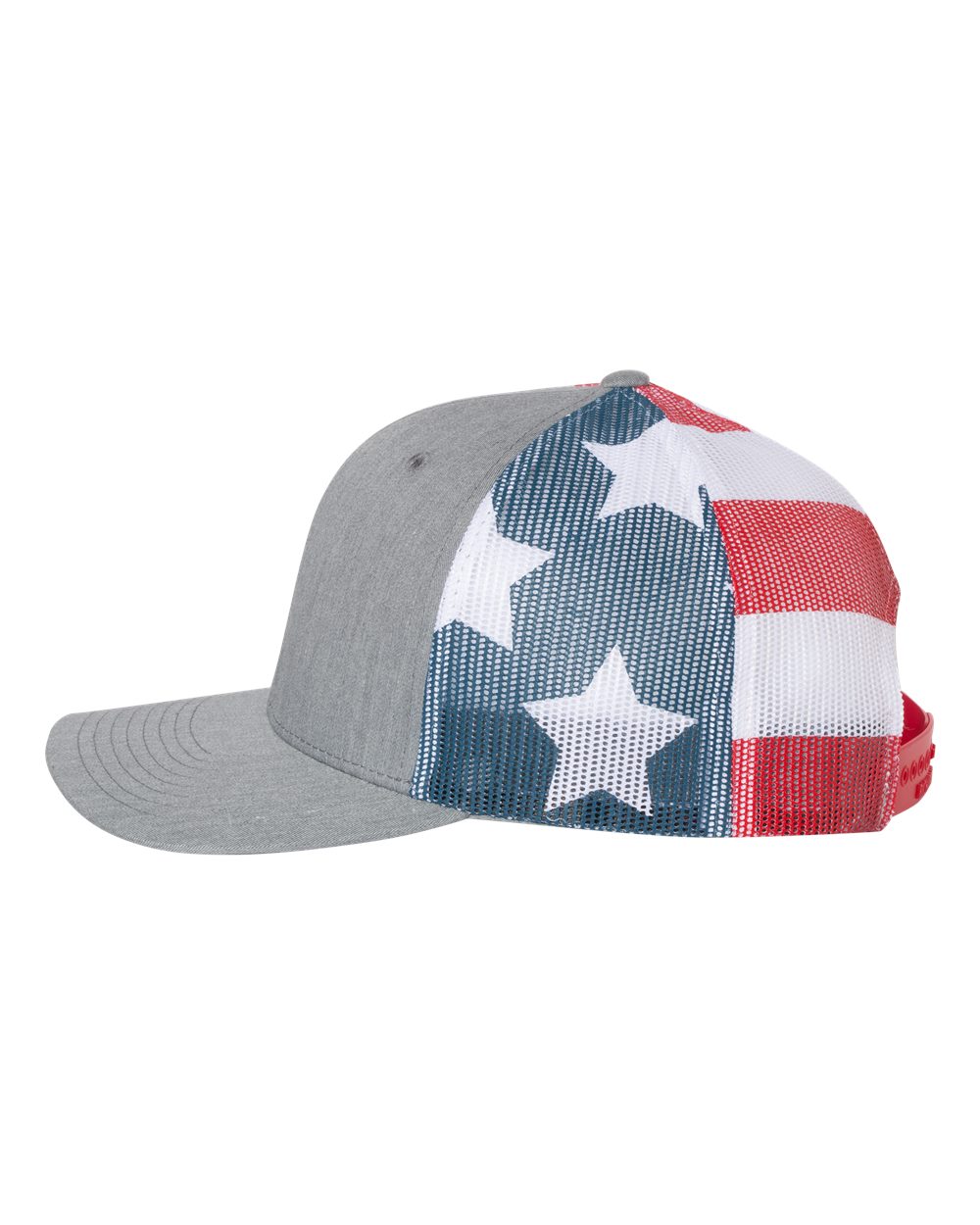 Richardson 112 hat - Heather Grey/Stars and Stripes