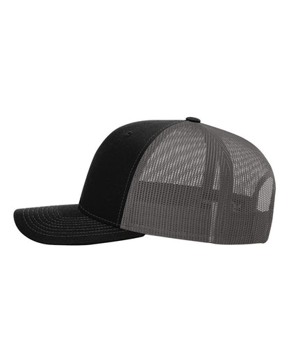 Richardson 112 hat - Black/Charcoal Grey