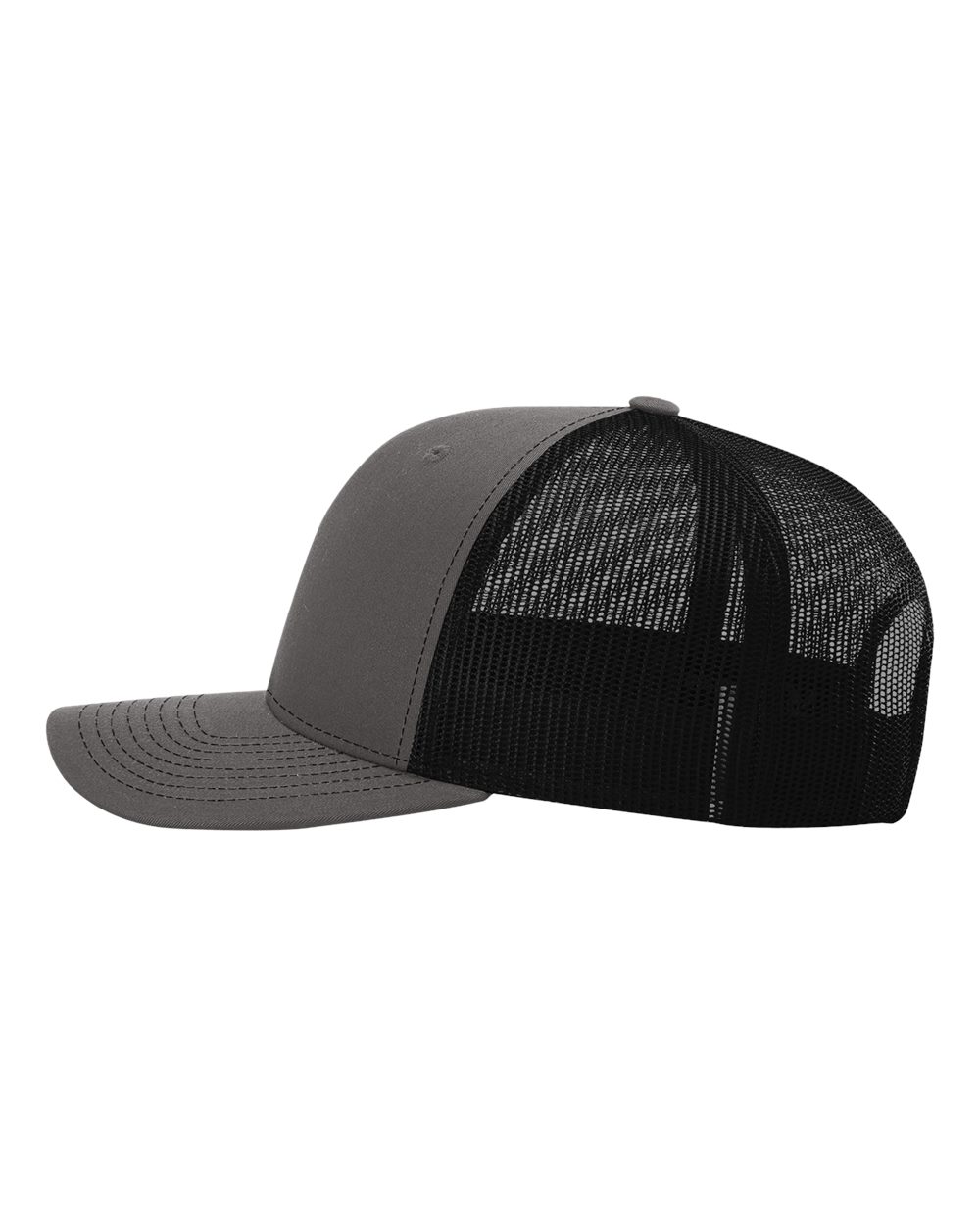 Richardson 112 hat - Charcoal Grey/Black