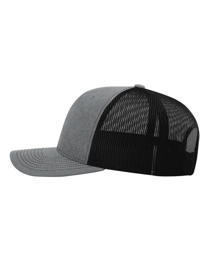 Richardson 112 hat - Heather Grey/Black