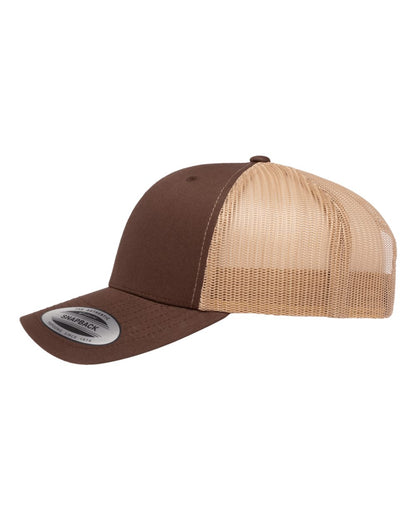 Yupoong Classic 6606 Dirty Hands Leatherette Patch Trucker Hat