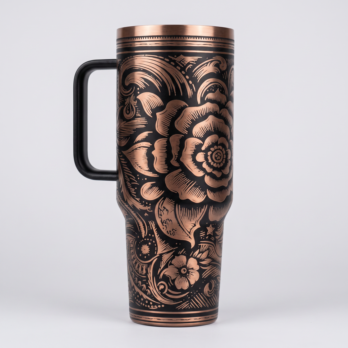 Western Rose tumbler studio hero shot