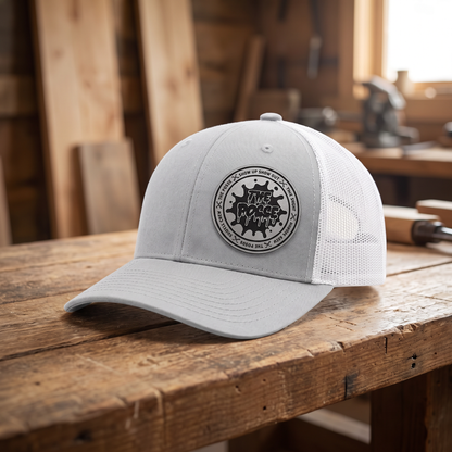The Posse Patch Hat - Grey/White