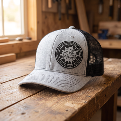 The Posse Patch Hat - Heather Grey/Black