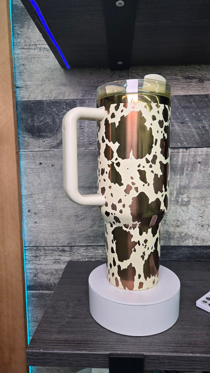 Cow Print 40oz Tumbler