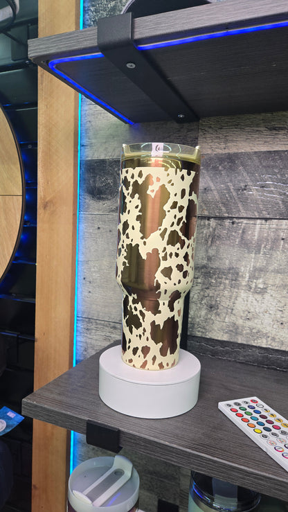 Cow Print 40oz Tumbler