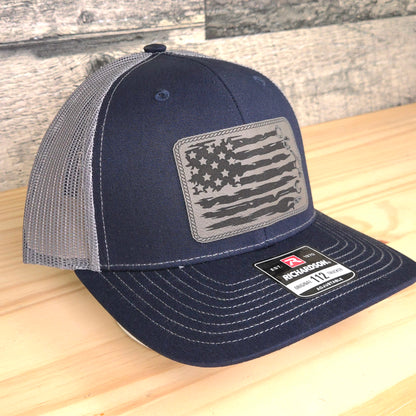 "American Flag Mechanic Trucker Hat – Wrenches & Grit Edition"