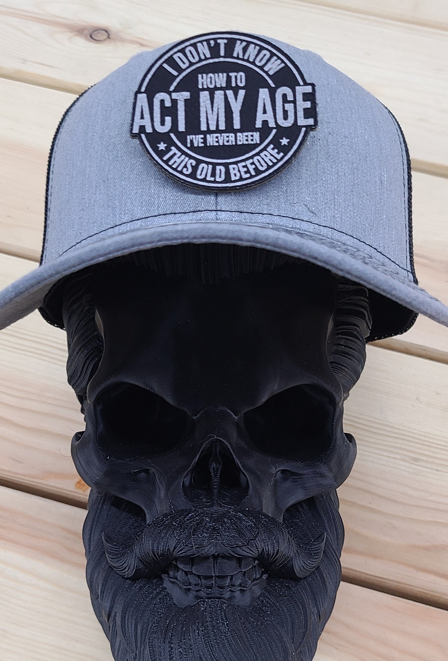 Act my age Richardson 112 trucker hat