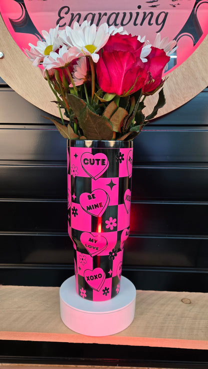 40 oz Love Notes Tumbler 💖