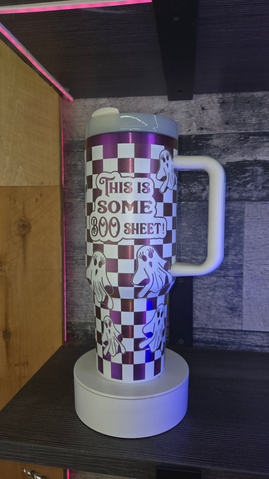 Boo Sheet 40oz Tumbler