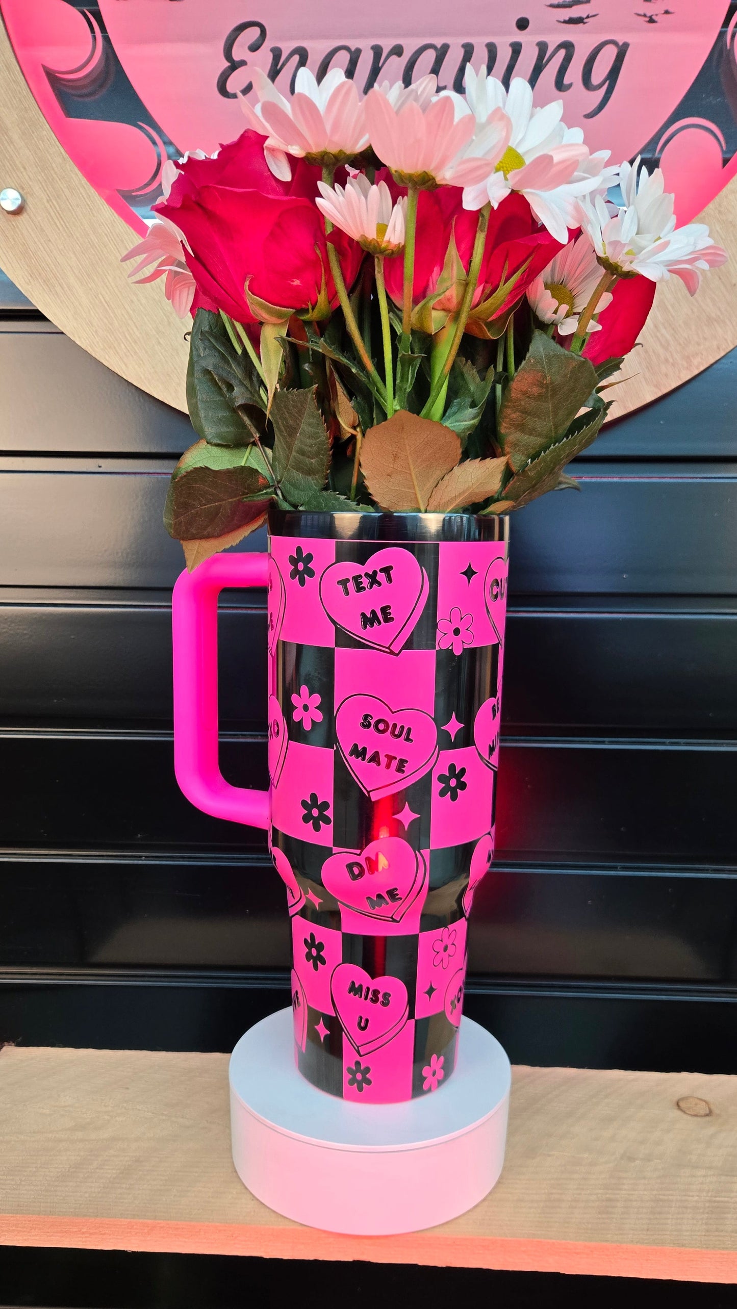 40 oz Love Notes Tumbler 💖