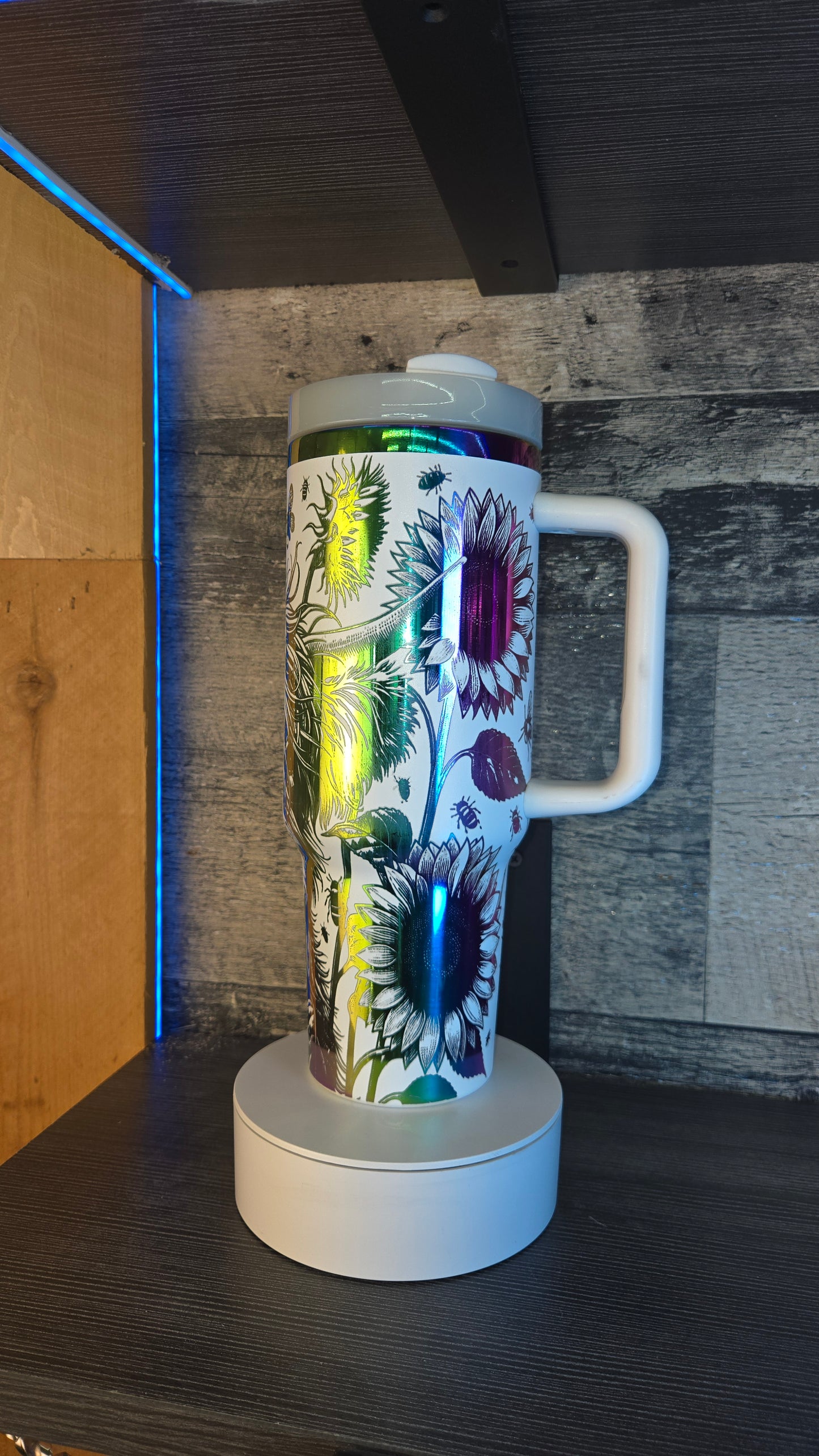 Highland Cow And Sunflowers 40oz Tumbler